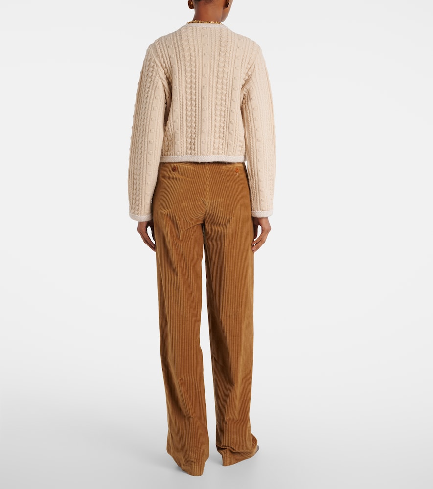 Altuzarra Altuzarra Stef Wool-blend Cardigan 