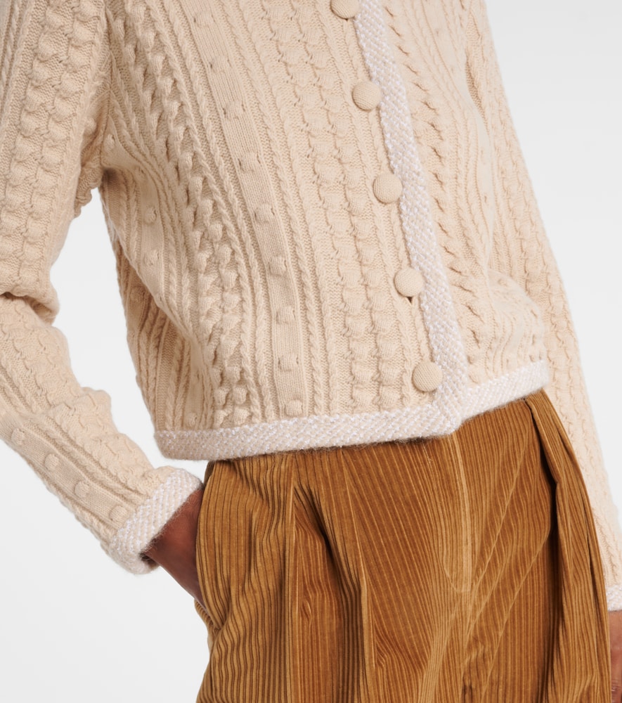  Altuzarra Altuzarra Stef Wool-blend Cardigan 