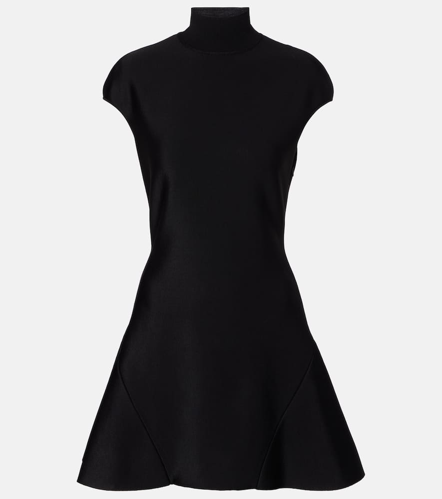 Givenchy Knitted Minidress In Black