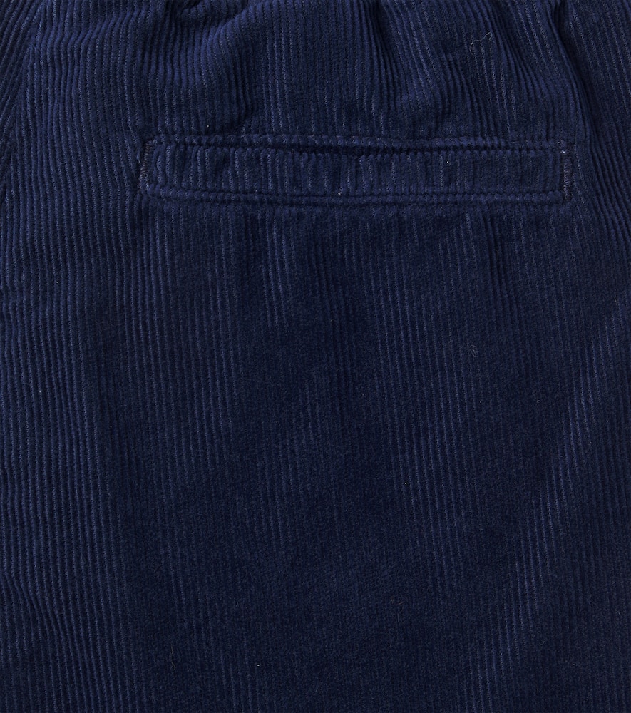 Brunello Cucinelli Cotton Corduroy Pants In Blue