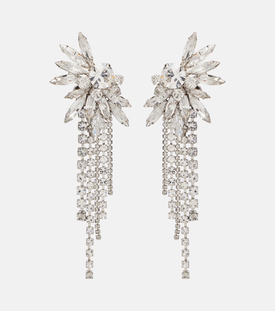 Jennifer Behr Shantalle crystal-embellished drop earrings