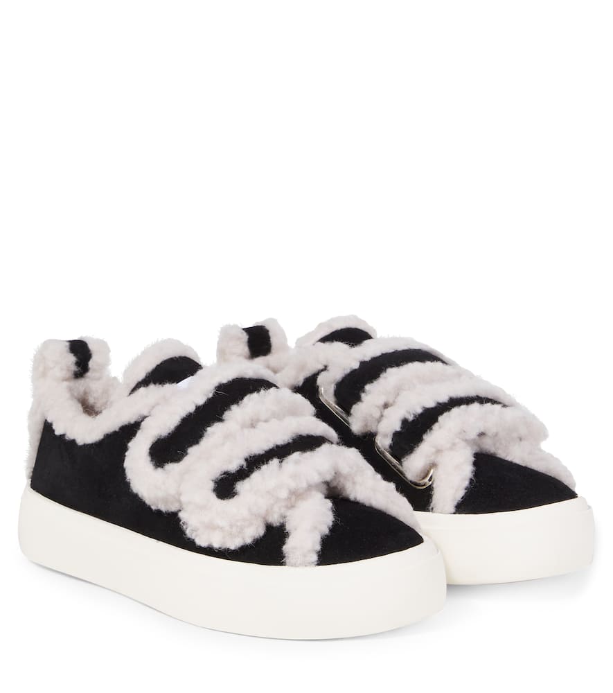 Inuikii Suede Sneakers In Black