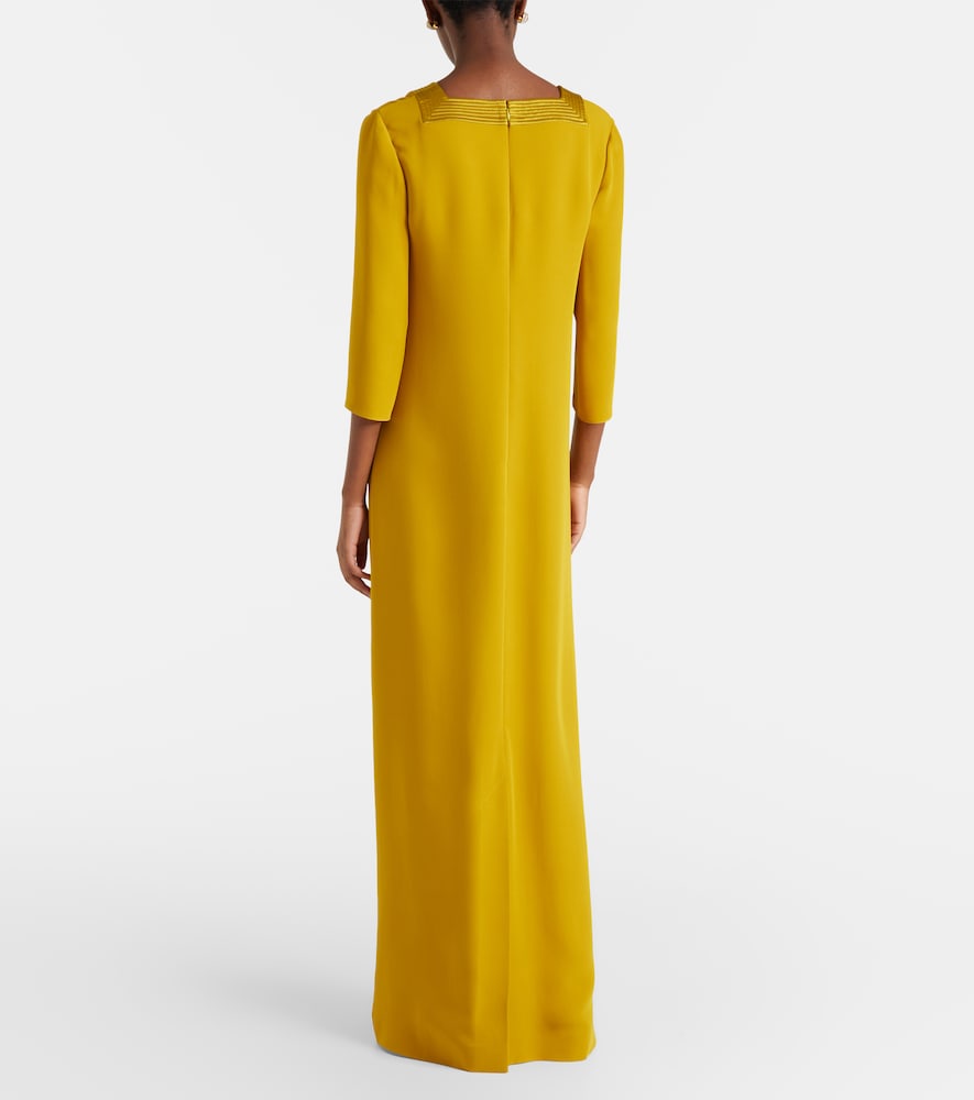  Valentino Valentino Cady Couture Vgold Gown 