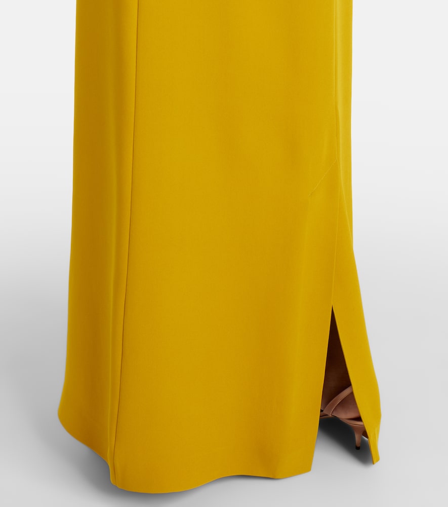  Valentino Valentino Cady Couture Vgold Gown 