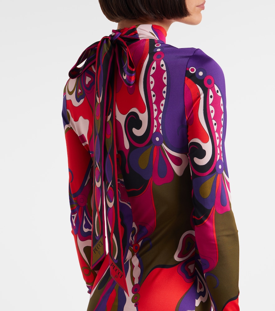  Pucci Pucci Minikleid Orchidee Aus Jersey 