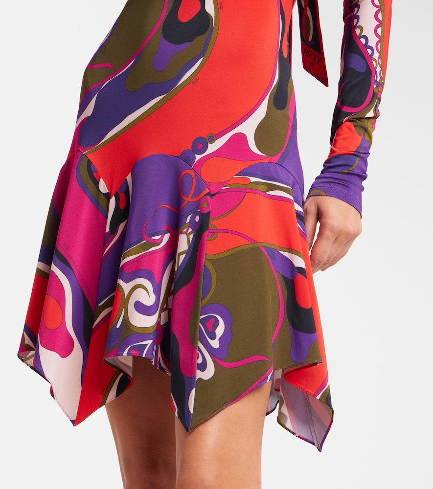  Pucci Pucci Minikleid Orchidee Aus Jersey 
