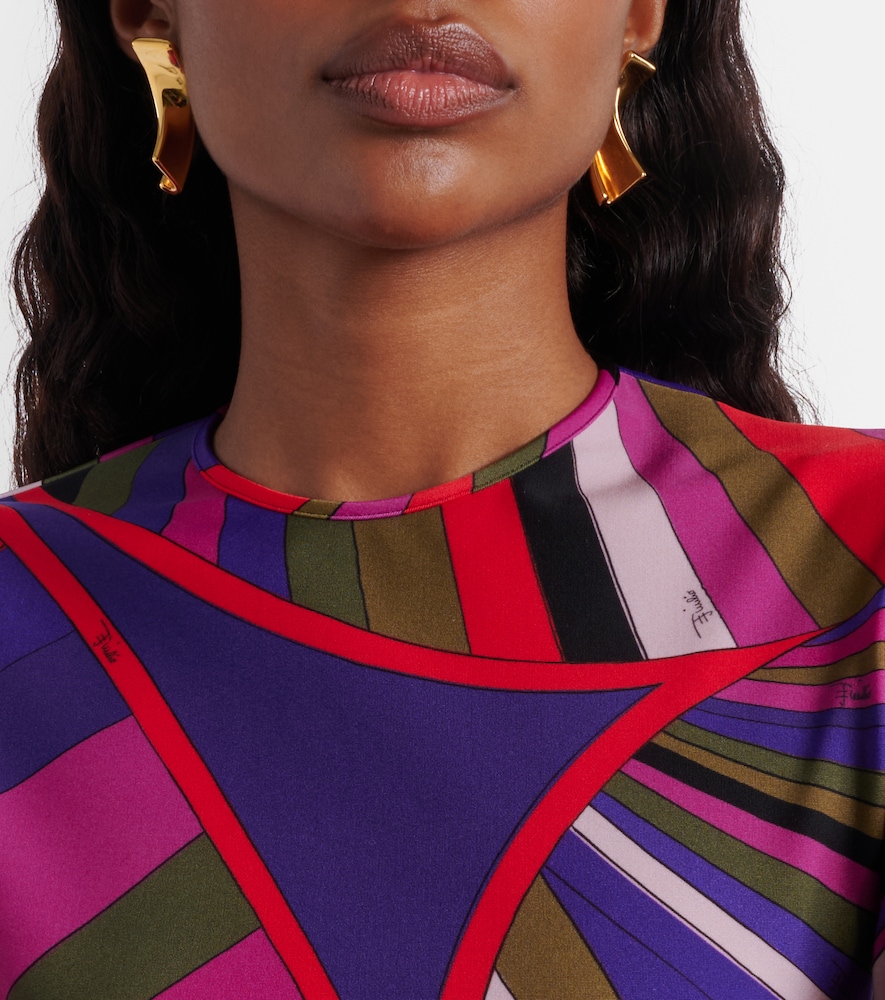  Pucci Pucci Printed Jersey Minidress 