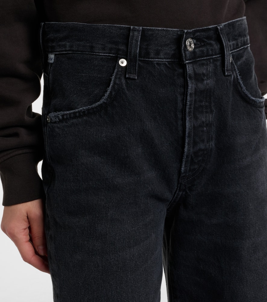 Citizen Of Humanity Annina 33 Wide-leg Jeans In Black