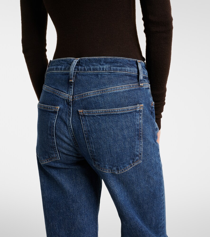 Harper Crop Straight Jeans