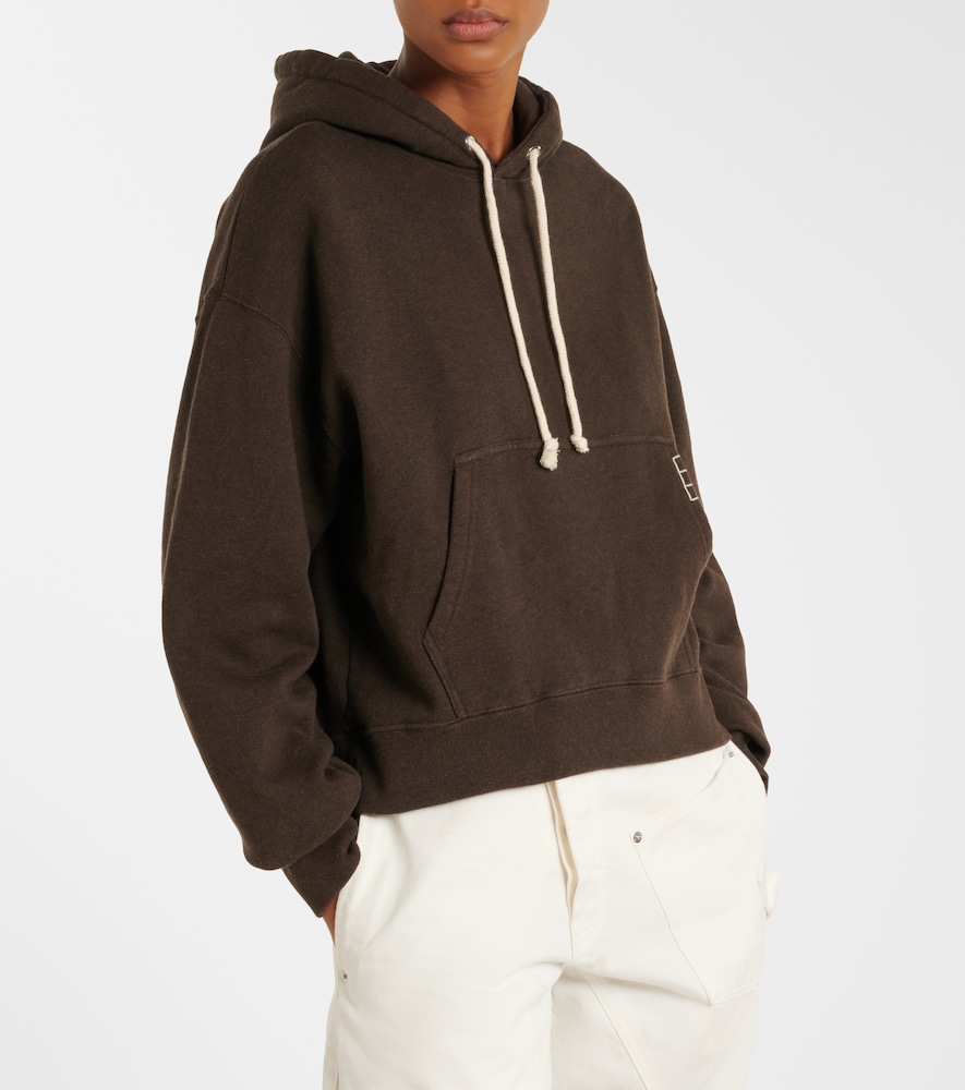 JW Anderson Cropped cotton hoodie