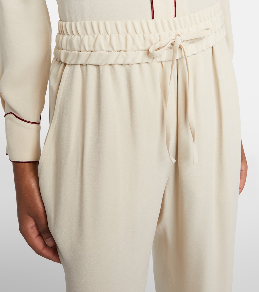  Isabel Marant Isabel Marant Gerade Hose Honie Aus Crêpe 