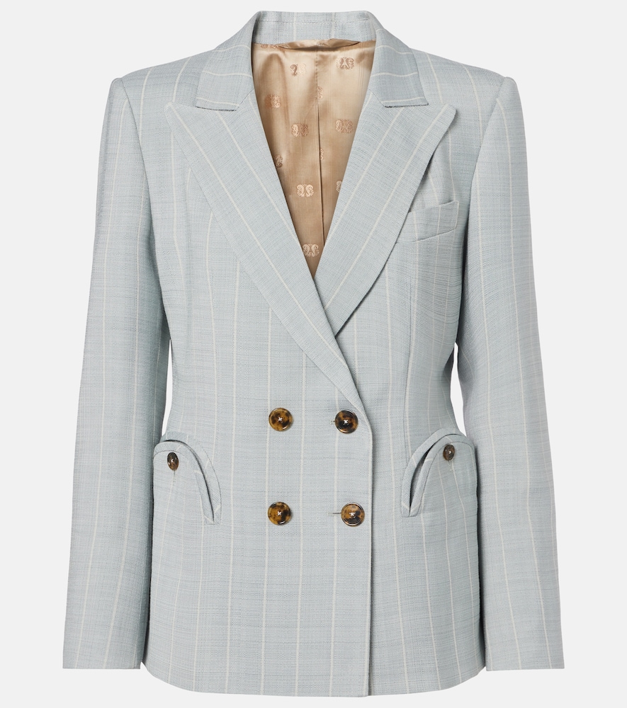Blaze Milano Blazé Milano After You Charmer pinstripe double-breasted blazer