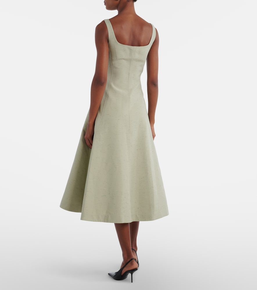 Orrie Cotton-Blend Midi Dress