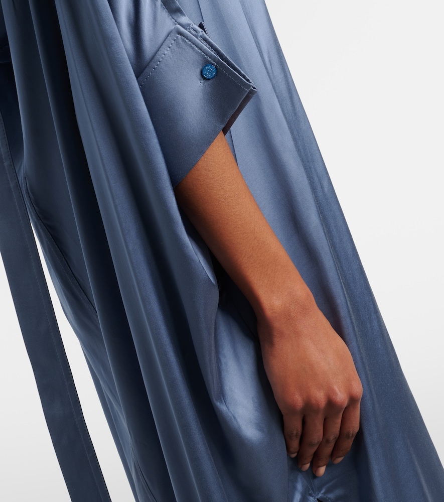  Acne Studios Acne Studios Midikleid Aus Satin 