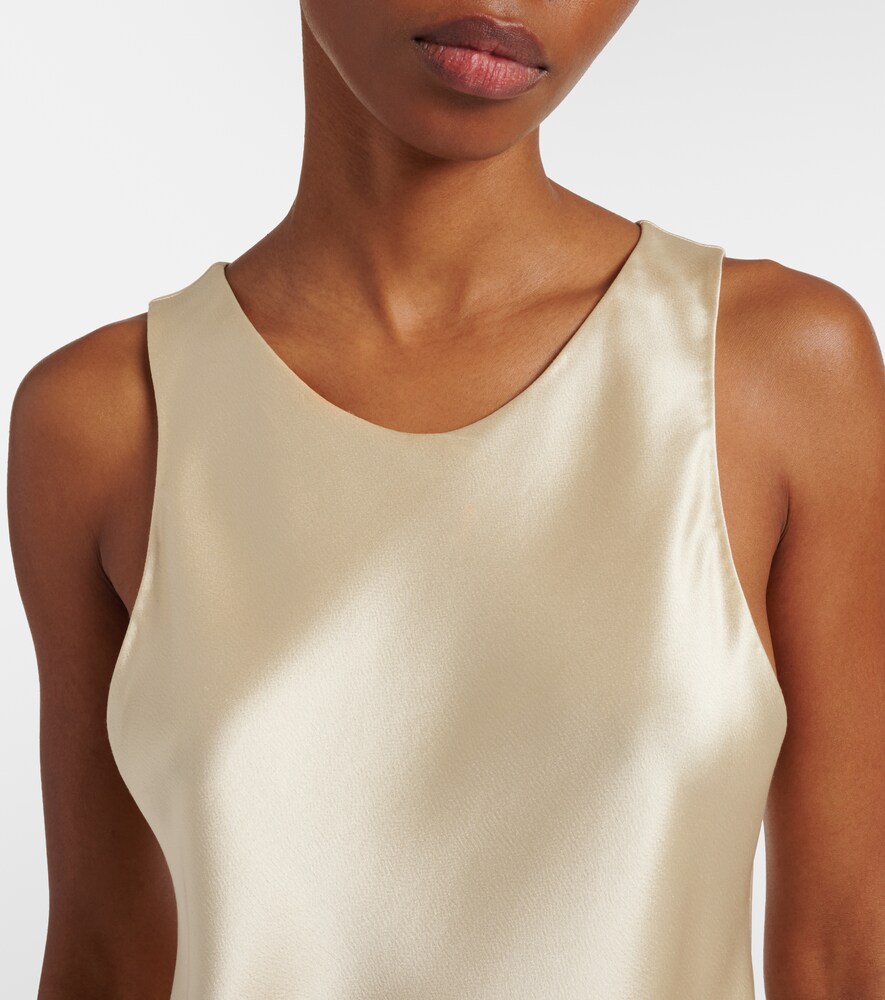  The Row The Row Silk Satin Top 