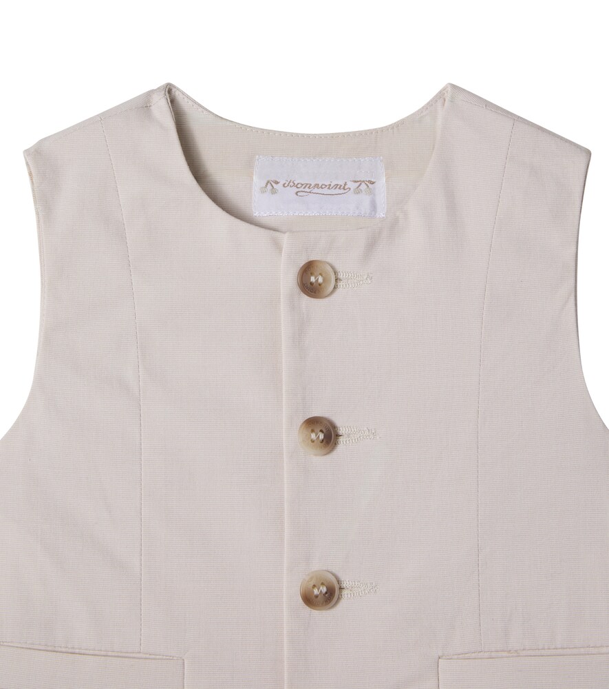  Bonpoint Bonpoint Baby Weste Elice Aus Baumwolle 