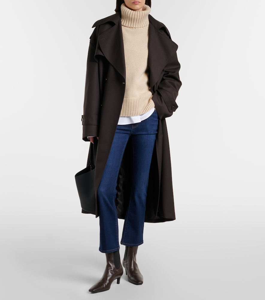 Frame Reboot cropped bootcut jeans