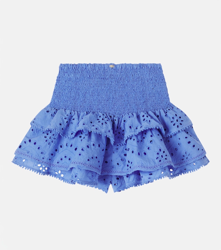  Poupette St Barth Kids Poupette St Barth Kids Skort Alizee Aus Baumwolle 