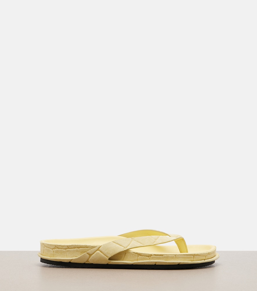  Jacquemus Jacquemus Sandalen Tatanes Aus Veloursleder 