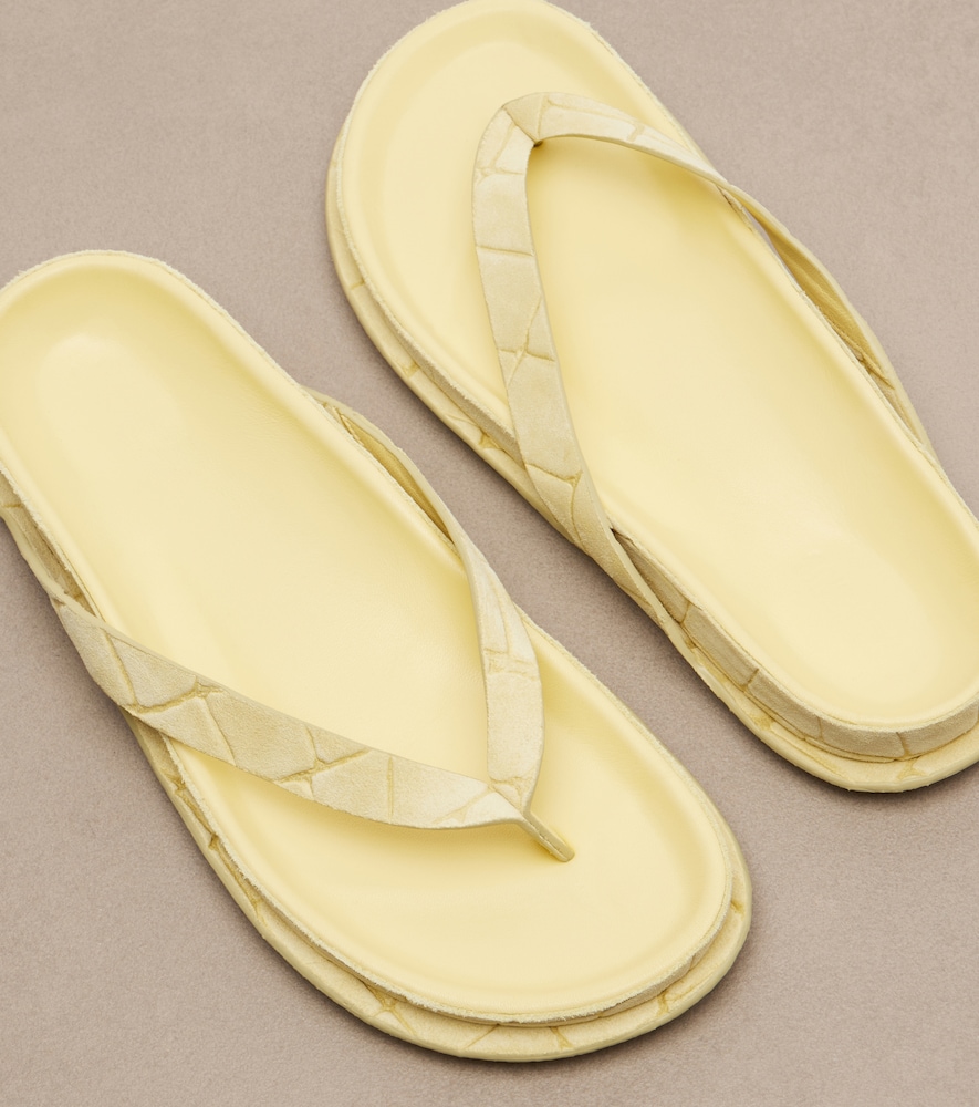  Jacquemus Jacquemus Sandalen Tatanes Aus Veloursleder 