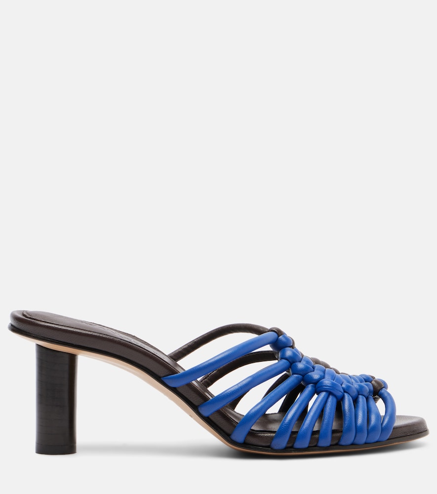  Jw Anderson Jw Anderson Plot Woven Leather Sandals 