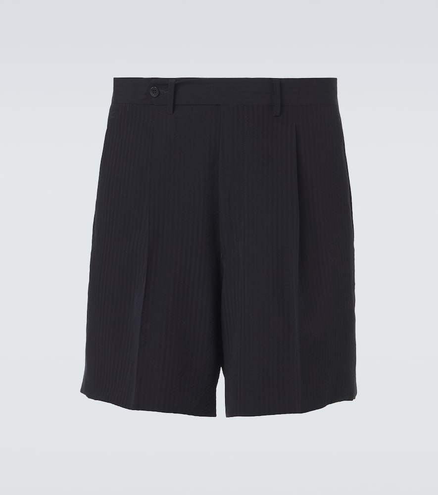 Stòffa Wool Shorts In Blue