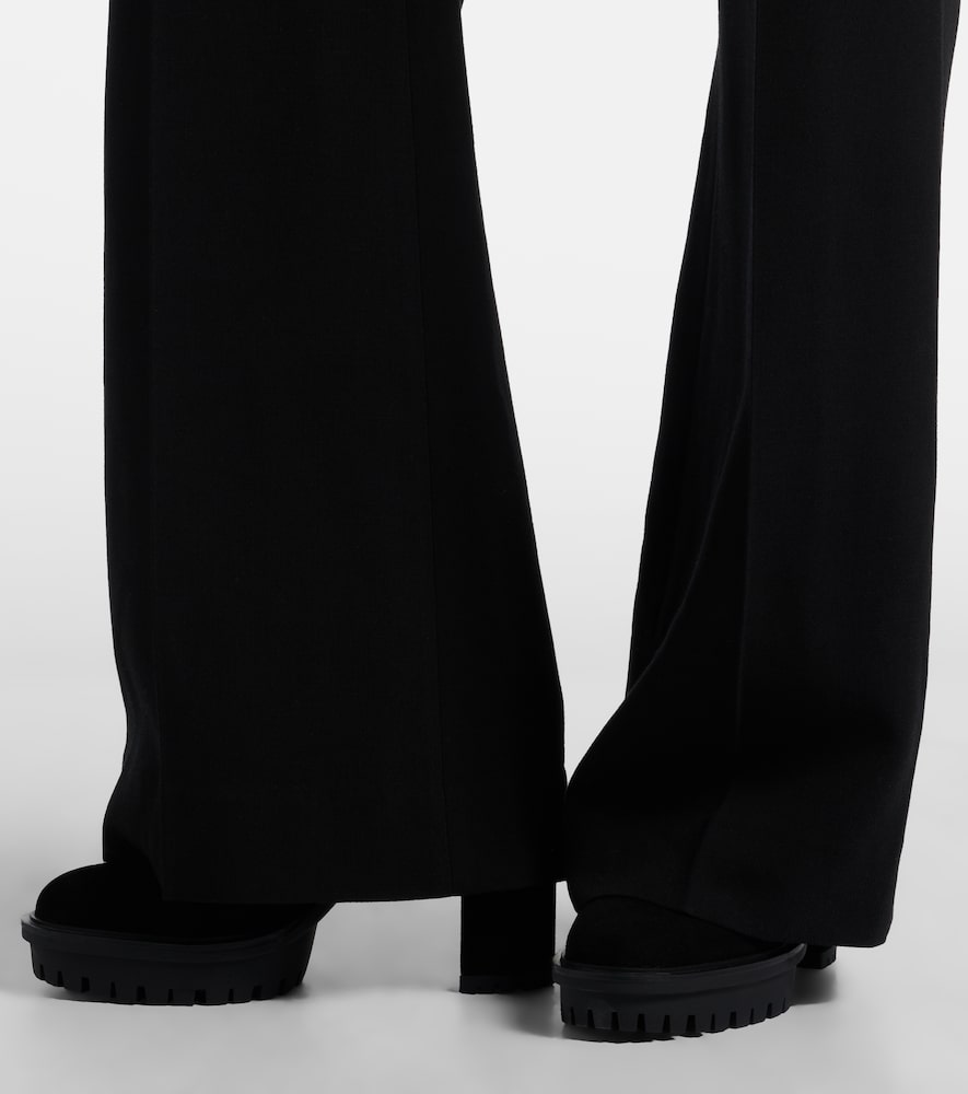 Gianvito Rossi Barry suede platform ankle boots