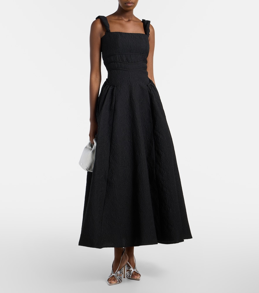 Rachel Gilbert Sophia jacquard maxi dress