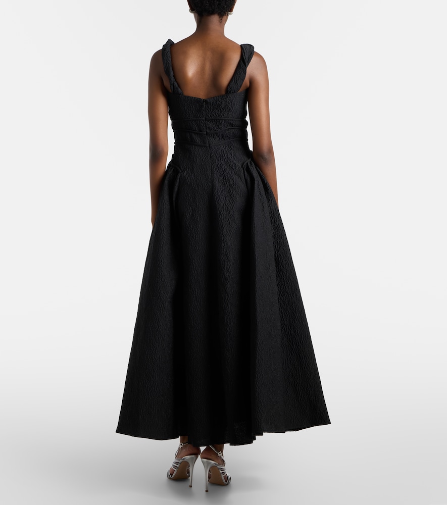  Rachel Gilbert Rachel Gilbert Sophia Jacquard Maxi Dress 