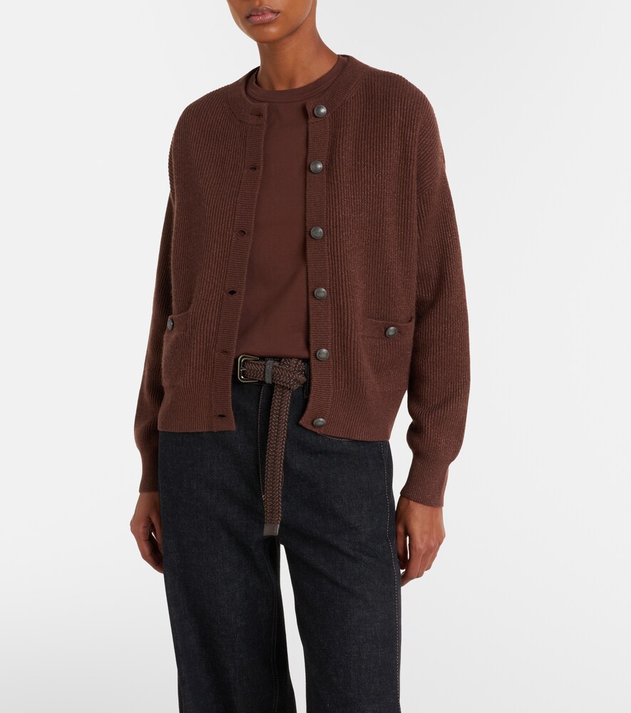  Brunello Cucinelli Brunello Cucinelli T-shirt Monili Aus Baumwoll-jersey 