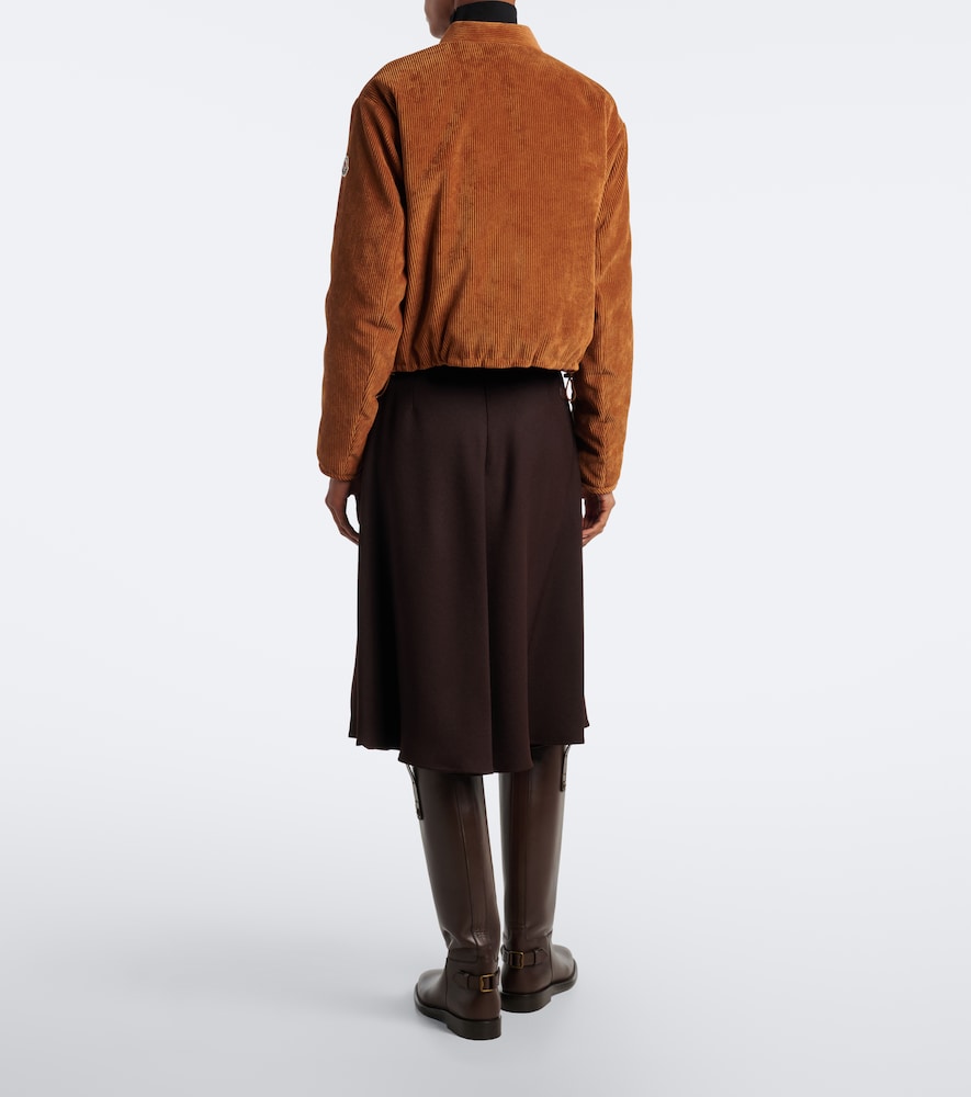 Virgin Wool Gabardine Midi