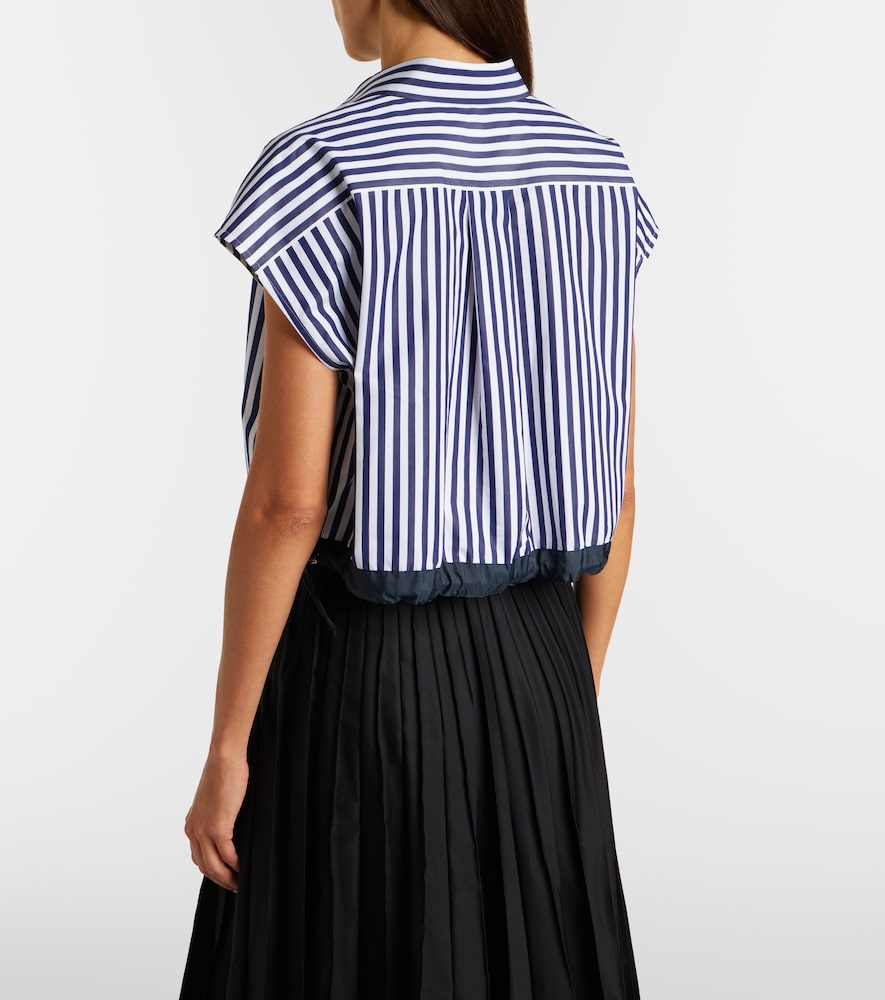 Striped Poplin Shirt