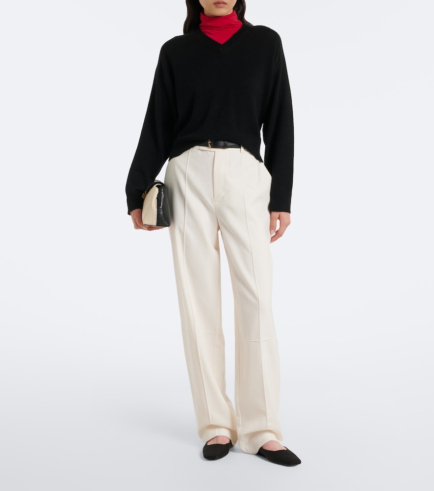 Anzor Cropped Cashmere Sweater