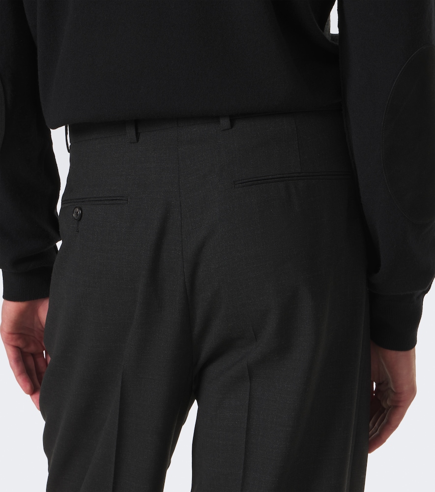 Wide-Leg Pants Wool