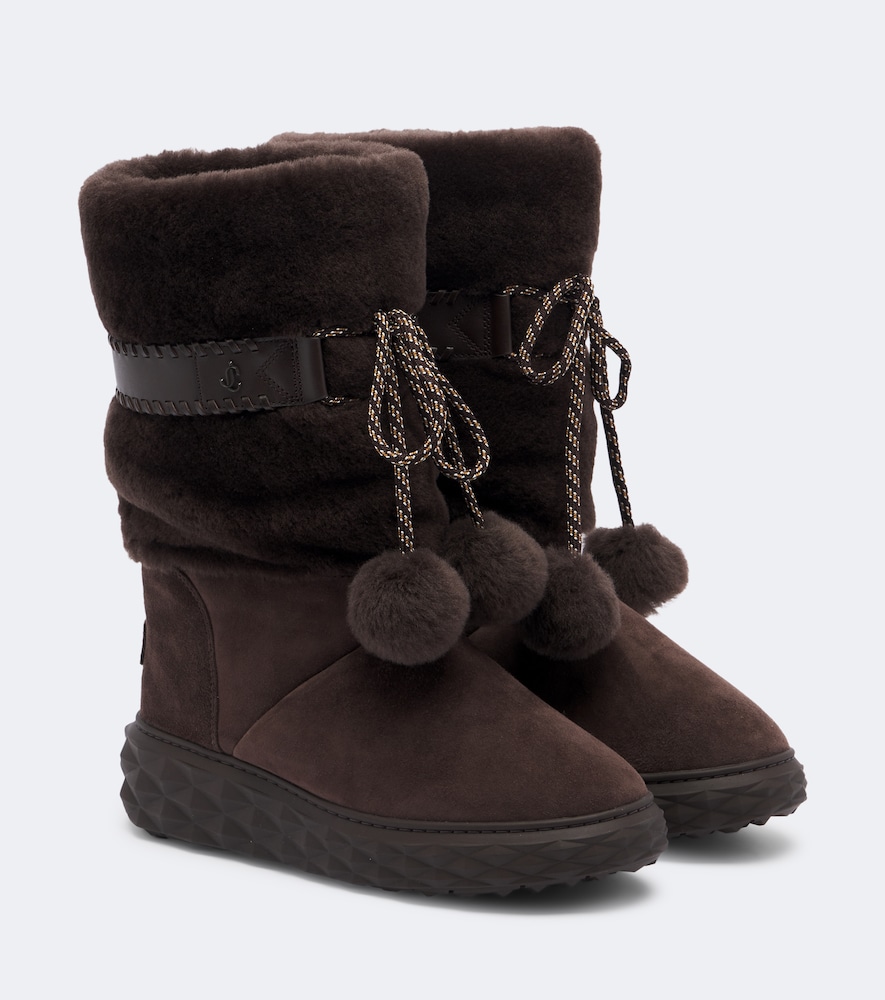 Plateau-Stiefel Cobi mit Shearling