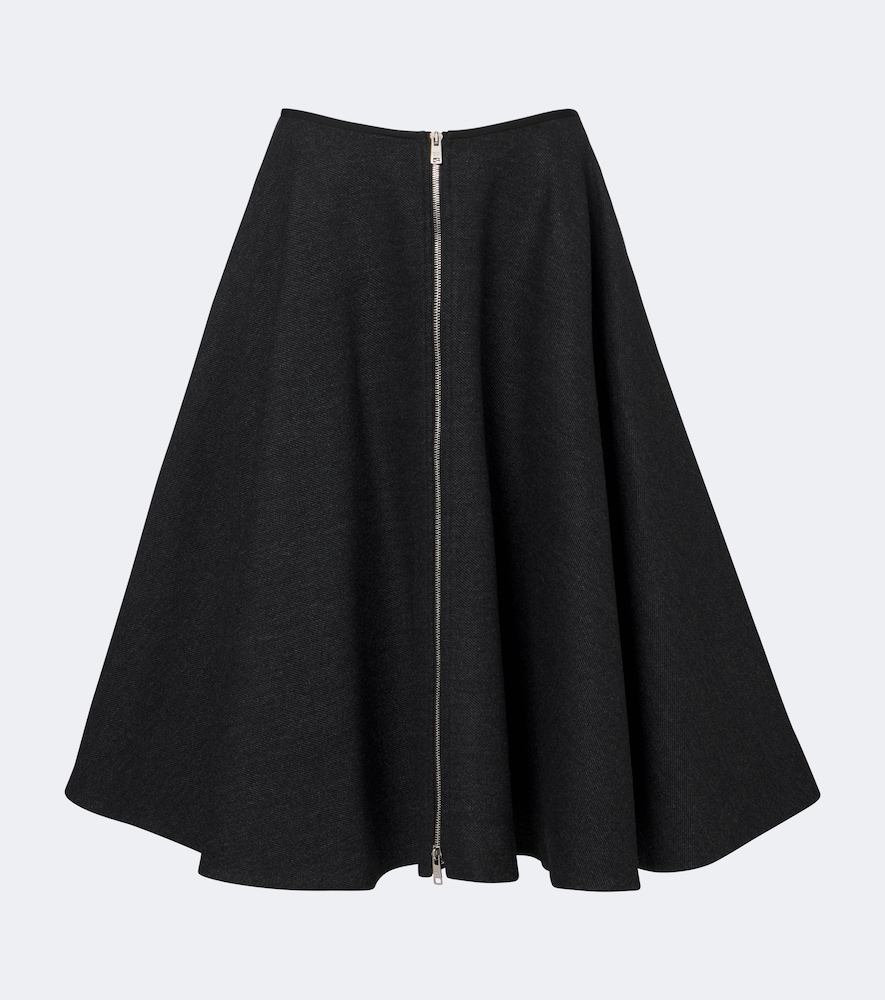Re-Nylon-Trimmed Virgin Midi