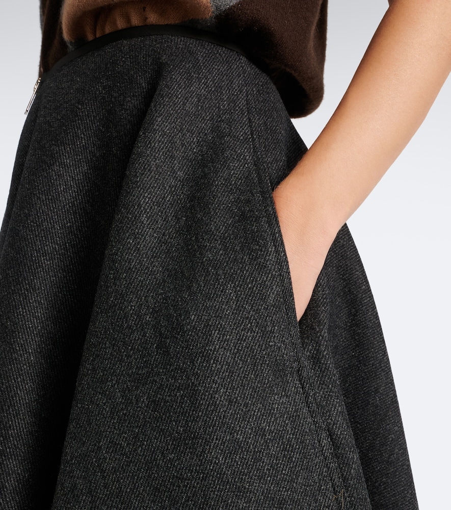 Re-Nylon-Trimmed Virgin Midi