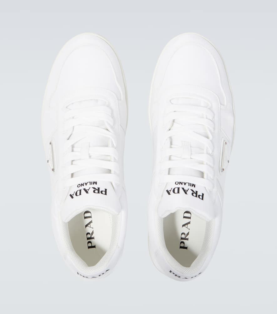 Prada Sneakers In Re-nylon Bianco Uomo In White