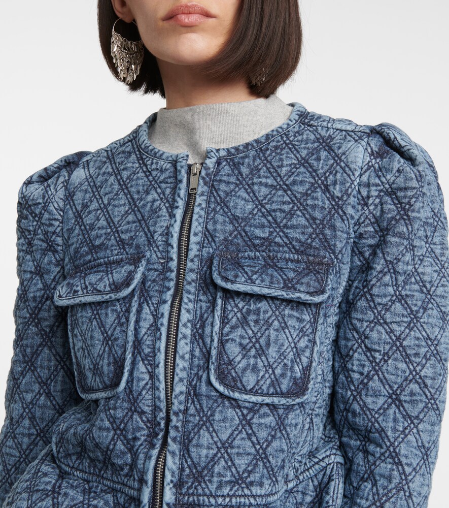  Marant Etoile Marant Etoile Jacke Deliona Aus Baumwolle 