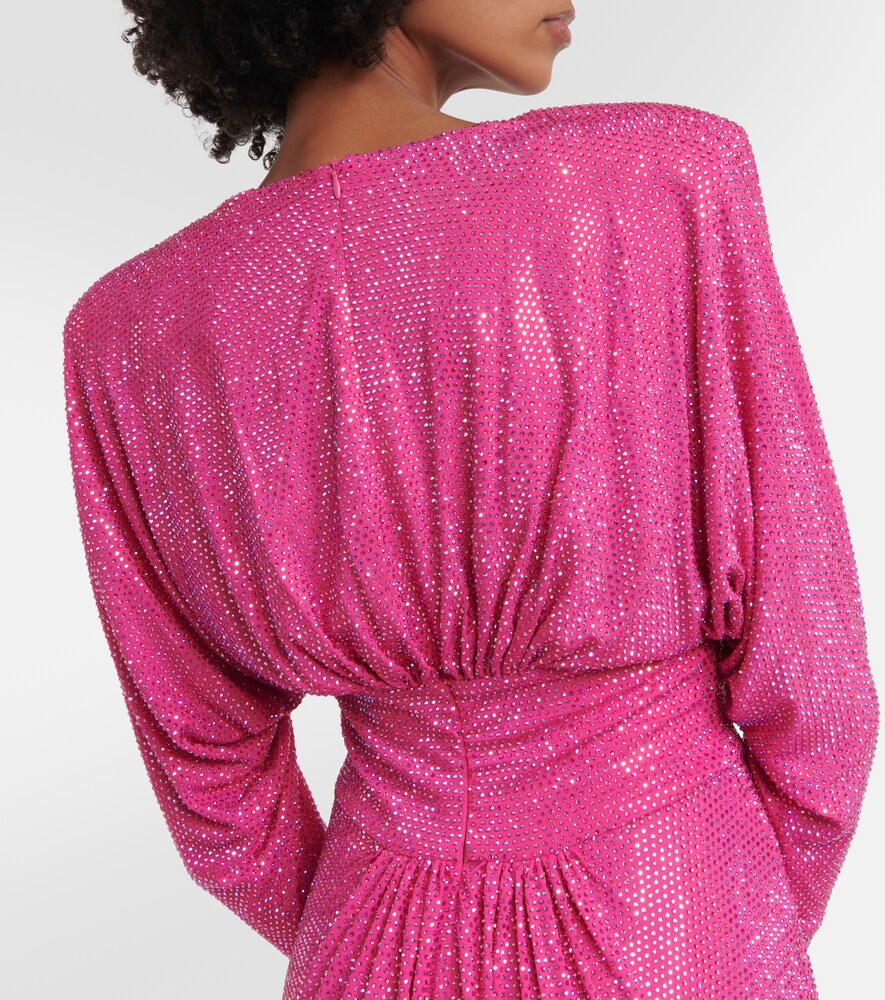  Alexandre Vauthier Alexandre Vauthier Maxikleid Mit Kristallen 