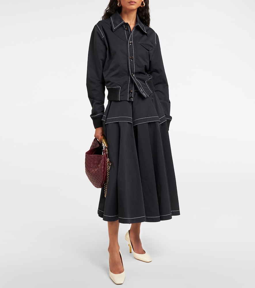 Bottega Veneta Knot leather pumps