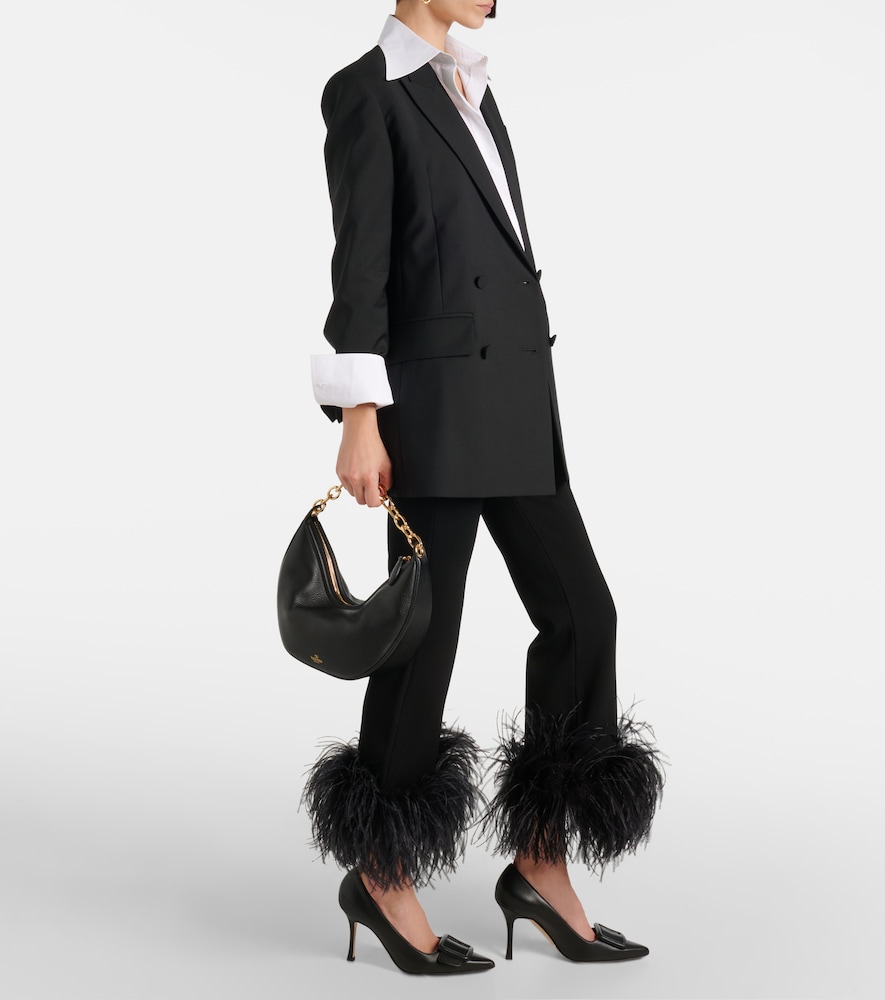 Manolo Blahnik Maysale 70 leather pumps
