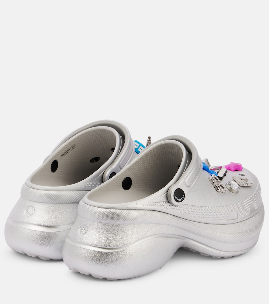  Balenciaga Balenciaga X Crocs Plateau-clogs 