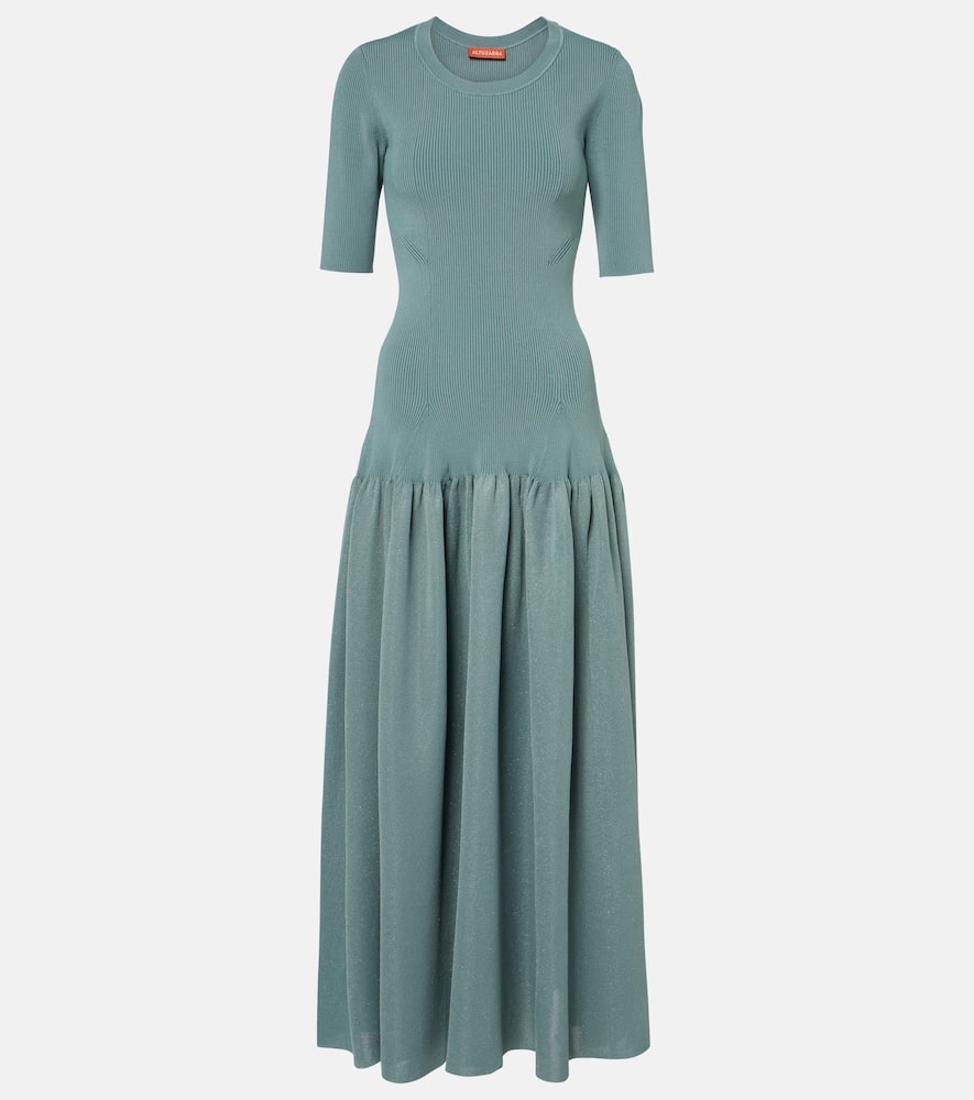 Maisie ribbed-knit maxi dress
