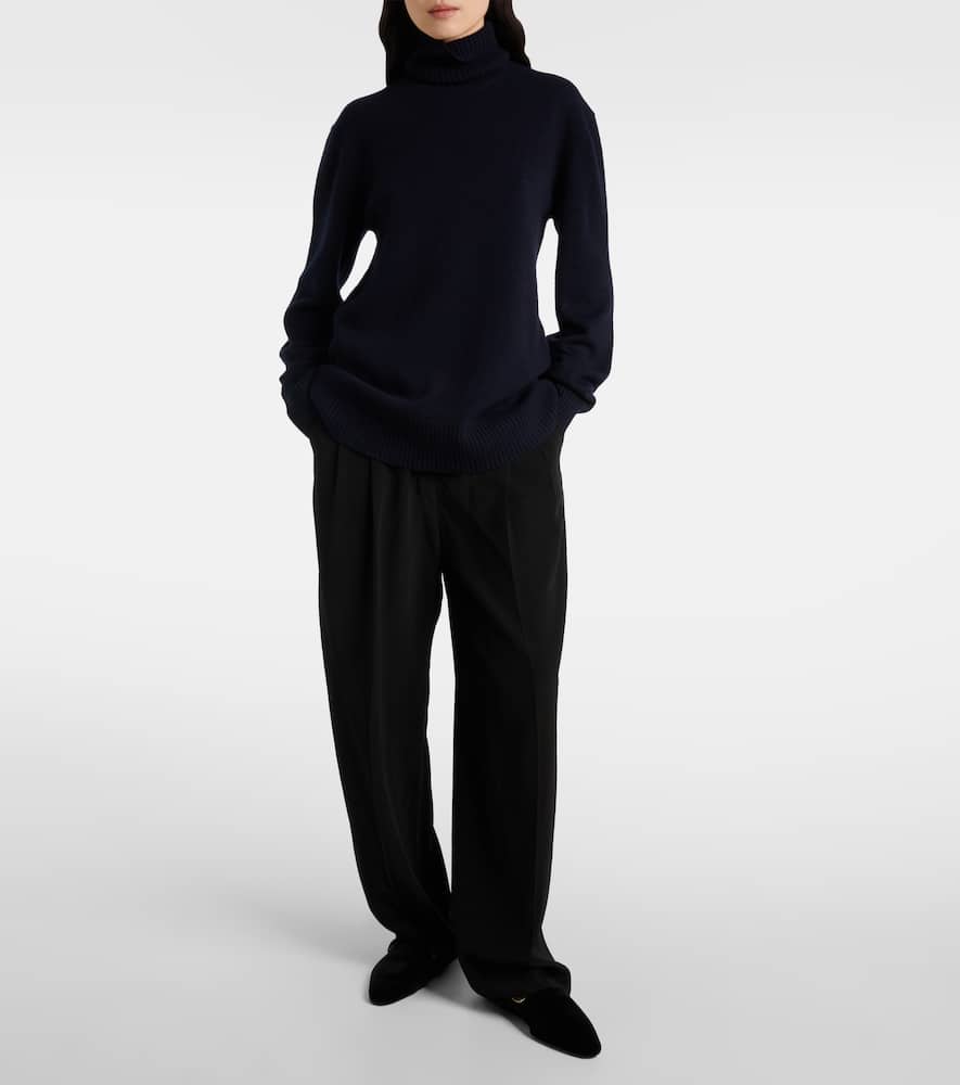 Totême Cashmere Turtleneck In Blue