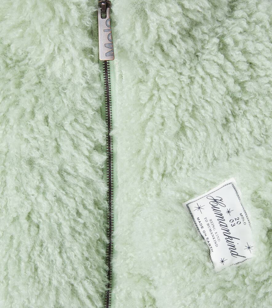 Molo Havi Puffer Jacket In Green