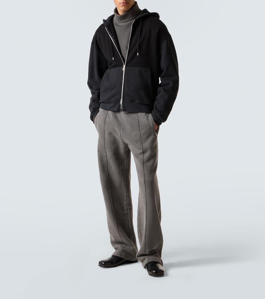 Our Legacy Comfortable Straight Leg Trousers With Seam Detail In Gray