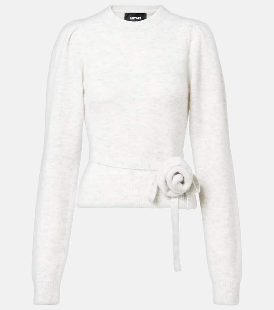 Wool and alpaca-blend sweater