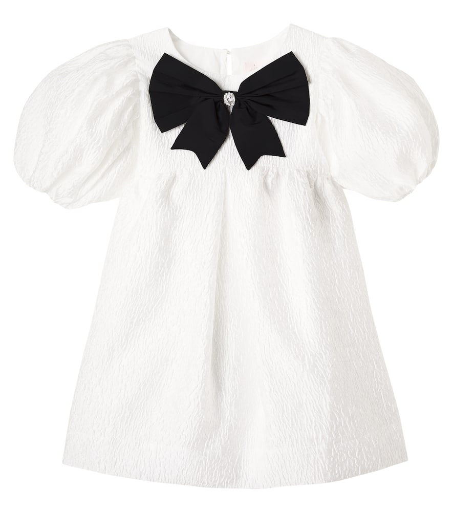 Tutu Du Monde Dolly Bow-detail Brocade Dress In White