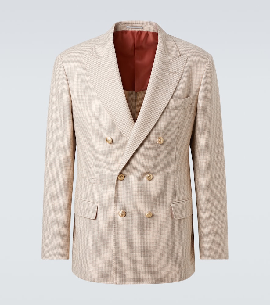 Brunello Cucinelli Veste de costume en cachemire et soie 4270 €